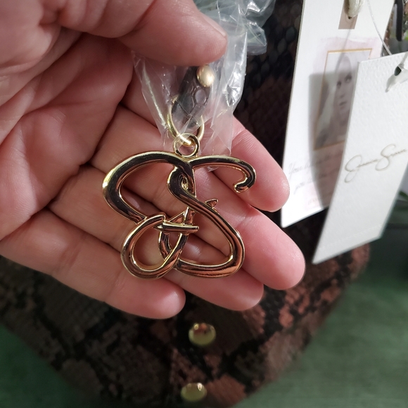 Jessica Simpson Faux Brown Python "Ruby Hobo" - Picture 9 of 9